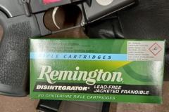45gr FMJ Remington Disintegrator
