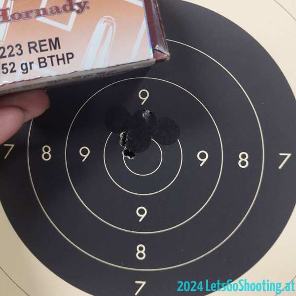 Hornady 52grs BTHP, no.80235 - 240419c