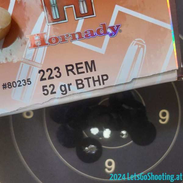 Hornady 52grs BTHP, no.80235 - 240904