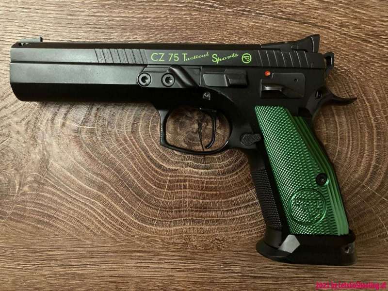 CZ75 Tactical Sports Orange - "Irish Lady"