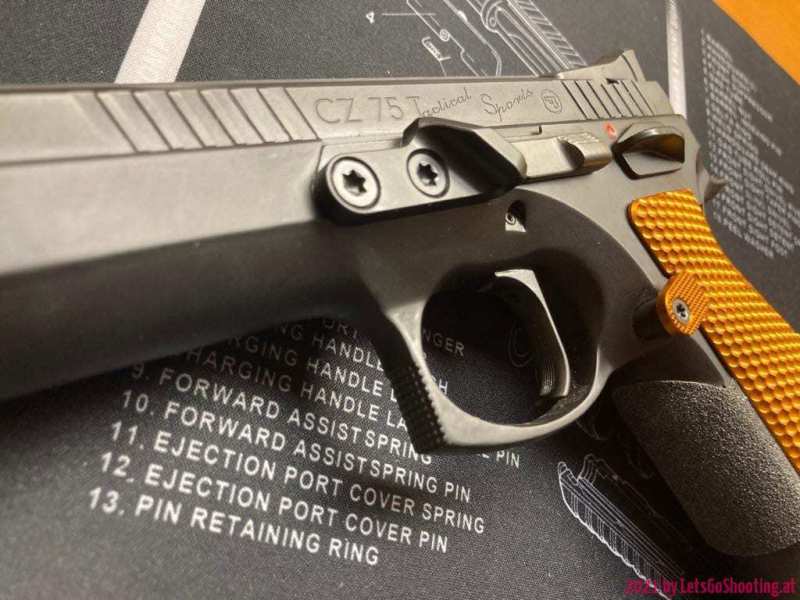 CZ75 Tactical Sports Orange "Armanov"