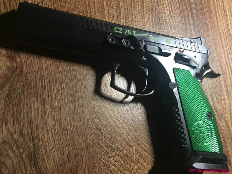 CZ75 Tactical Sports Orange - "Irish Lady"