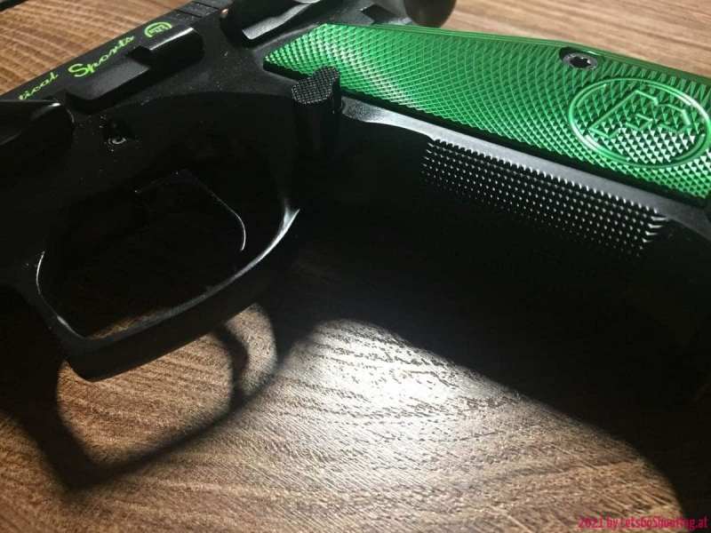 CZ75 Tactical Sports Orange - "Irish Lady"