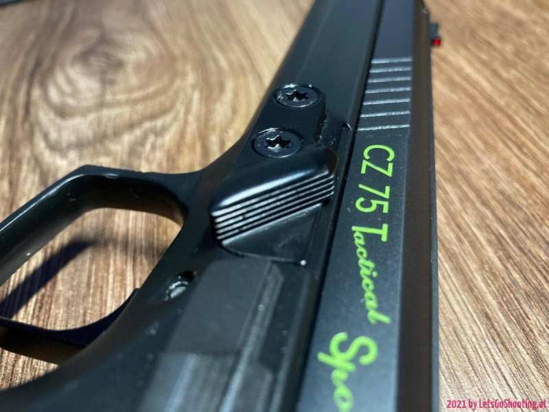 CZ75 Tactical Sports Orange - "Irish Lady"