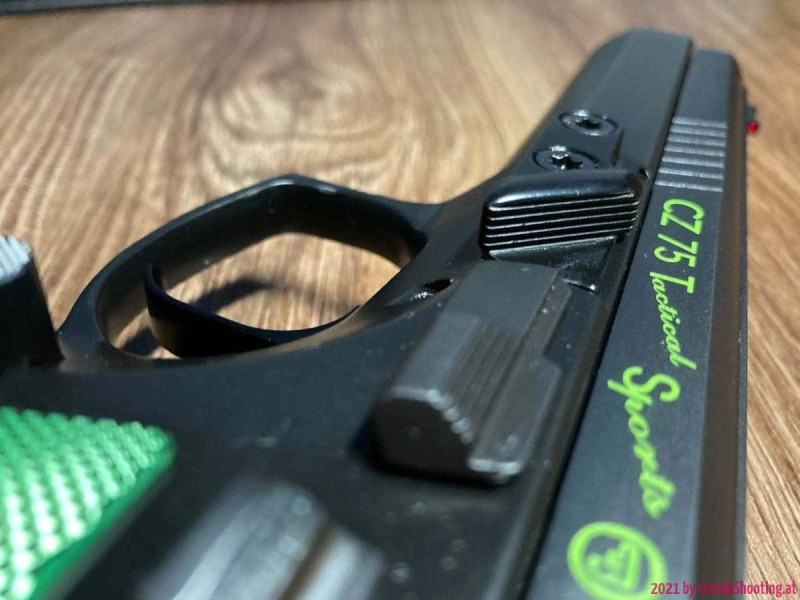 CZ75 Tactical Sports Orange - "Irish Lady"