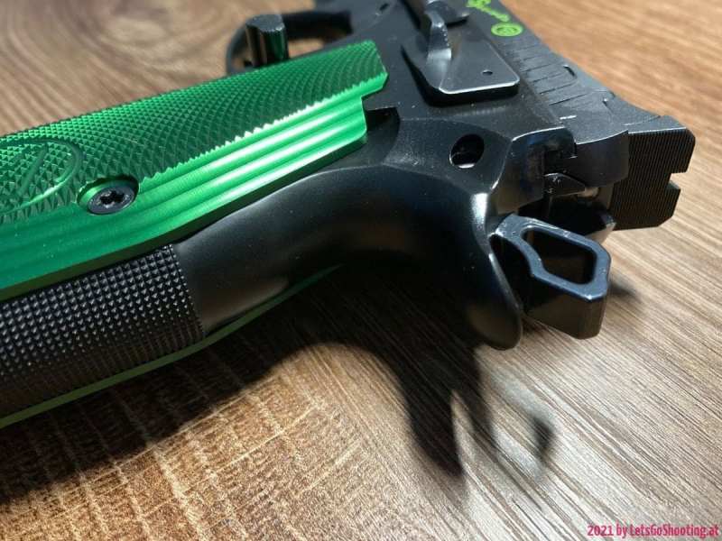 CZ75 Tactical Sports Orange - "Irish Lady"