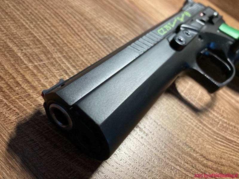 CZ75 Tactical Sports Orange - "Irish Lady"