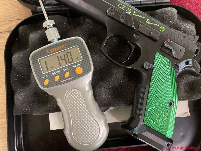 CZ75 Tactical Sports Orange - "Irish Lady"