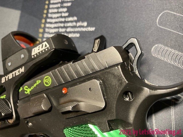 CZ75 Tactical Sports Orange "TWO-FACE"