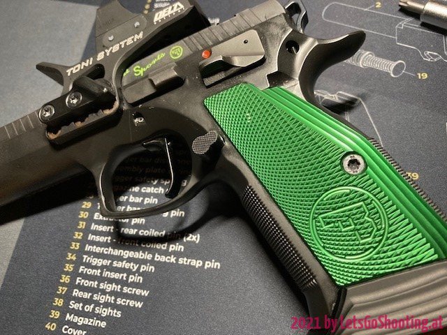 CZ75 Tactical Sports Orange "TWO-FACE"