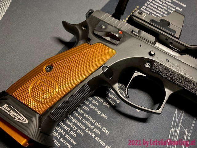 CZ75 Tactical Sports Orange "TWO-FACE"