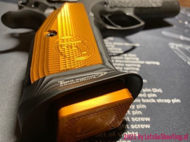 CZ75 Tactical Sports Orange "TWO-FACE"