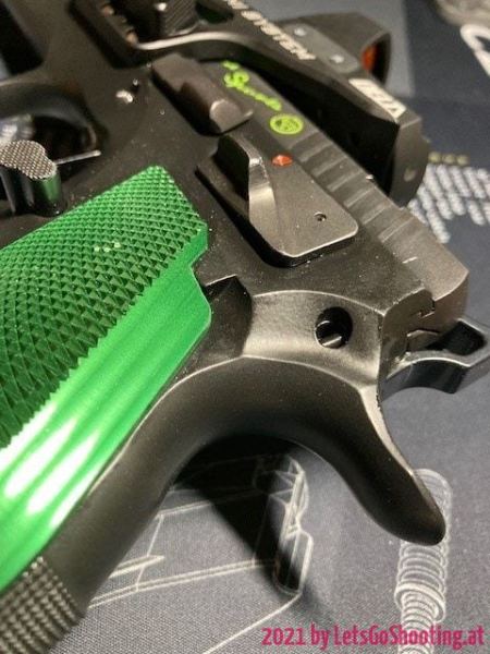 CZ75 Tactical Sports Orange "TWO-FACE"