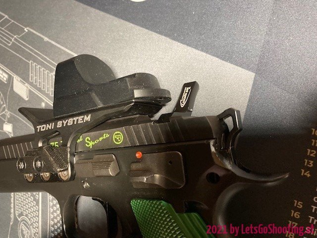 CZ75 Tactical Sports Orange "TWO-FACE"