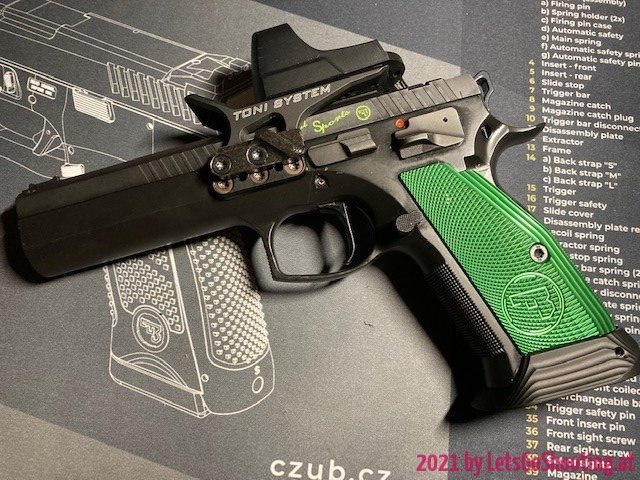 CZ75 Tactical Sports Orange "TWO-FACE"