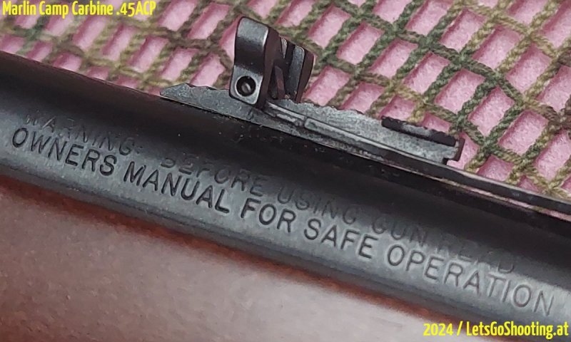 Marlin Camp Carbine 45ACP 230101-056
