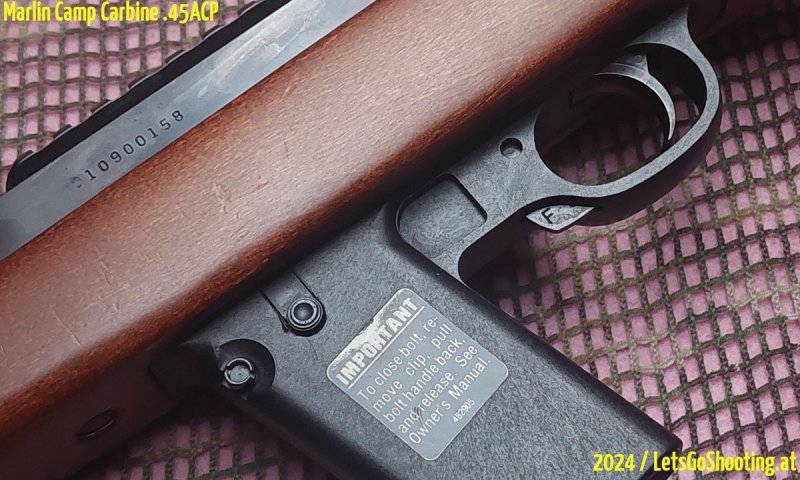 Marlin Camp Carbine 45ACP 230101-058