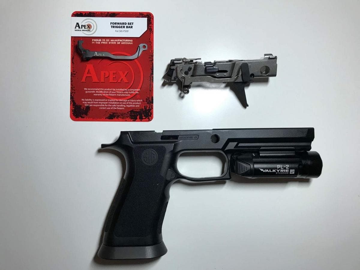 Sig Sauer P320 X-Five Apex Triggerjob