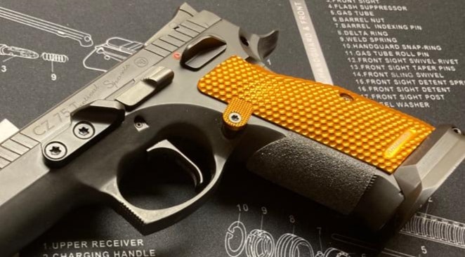 CZ75 Tactical Sports Orange