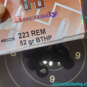 Hornady 52grs BTHP, no.80235 - 240904 Hornady 52grs BTHP, no.80235 - 240904