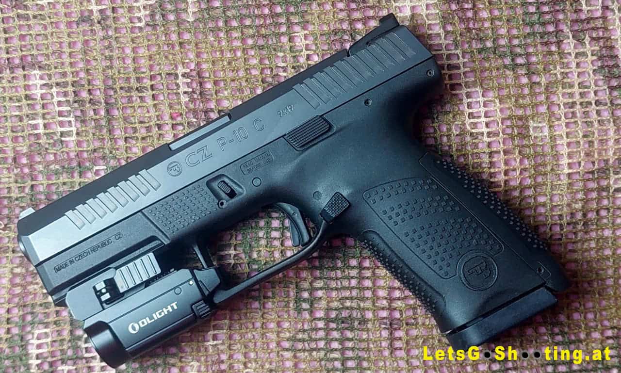 CZ P10C with Olight Mini CZ P10C with Olight Mini