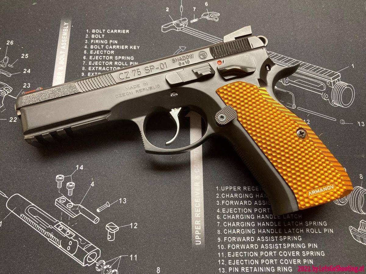 CZ75 SP01 Shadow ( Armanov grips ) CZ75 SP01 Shadow ( Armanov grips )